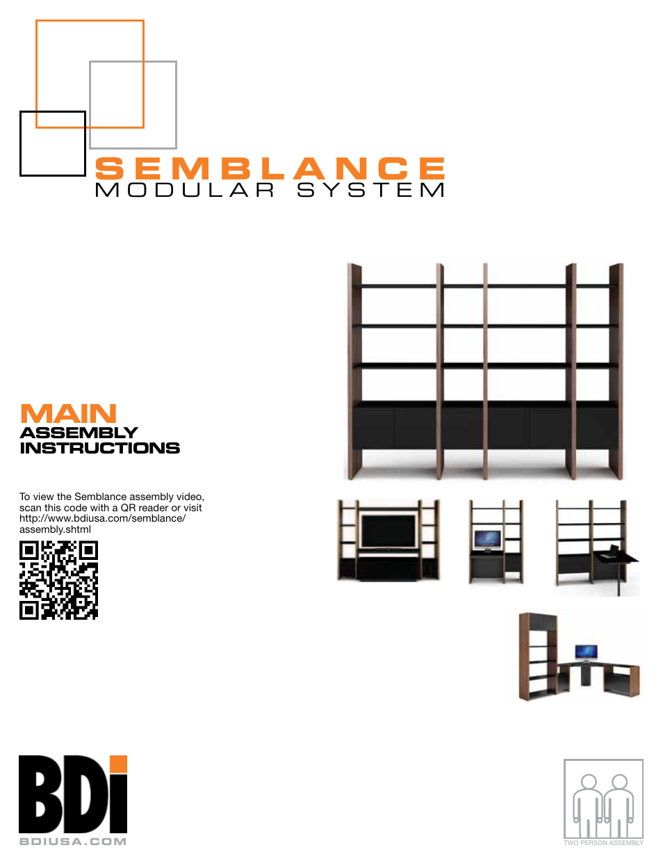 BDI Semblance modular system User Manual | 24 pages