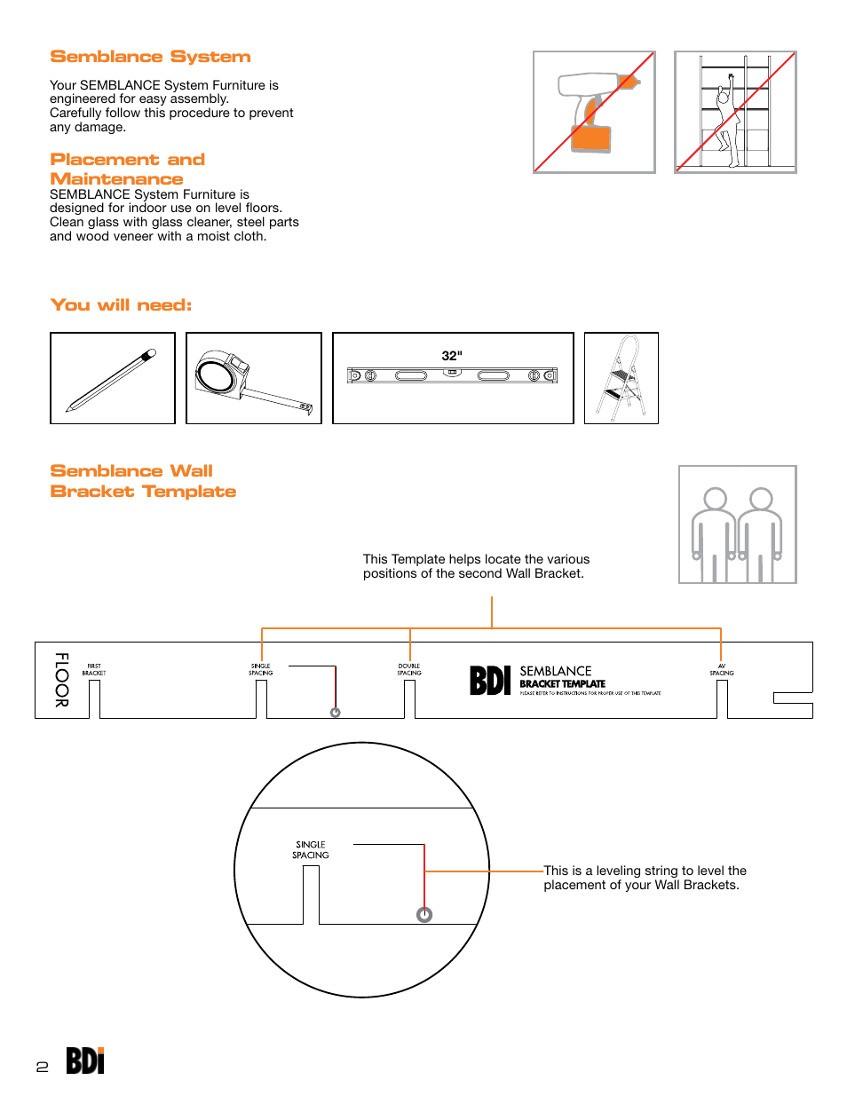 BDI Semblance modular system User Manual | Page 2 / 24