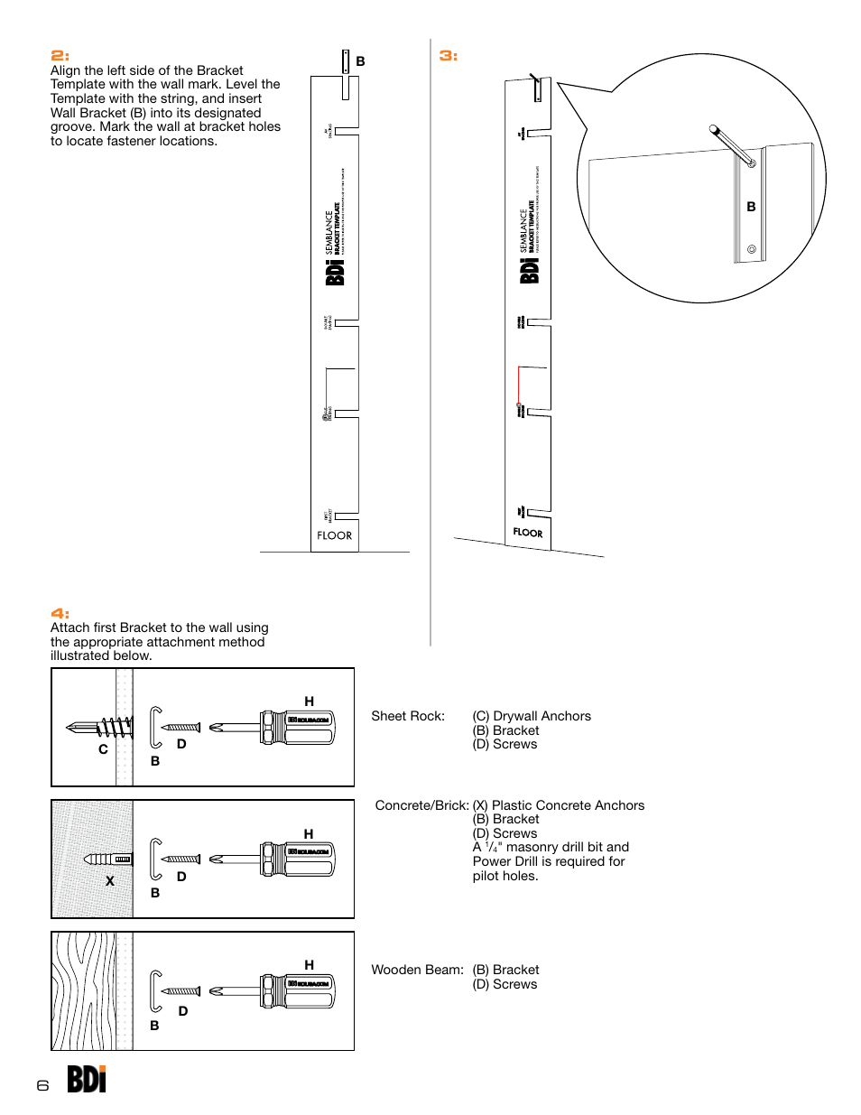 BDI Semblance modular system User Manual | Page 6 / 24