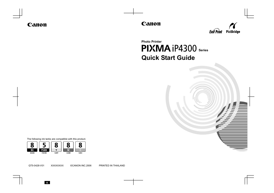 Canon Pixma  iP4300 User Manual | 102 pages