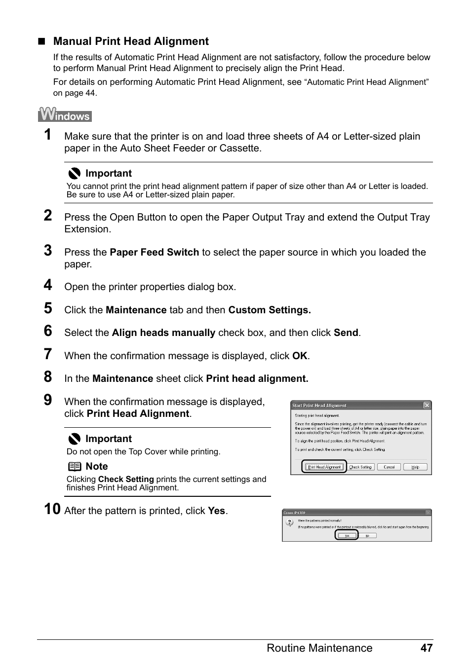 Canon Pixma  iP4300 User Manual | Page 51 / 102