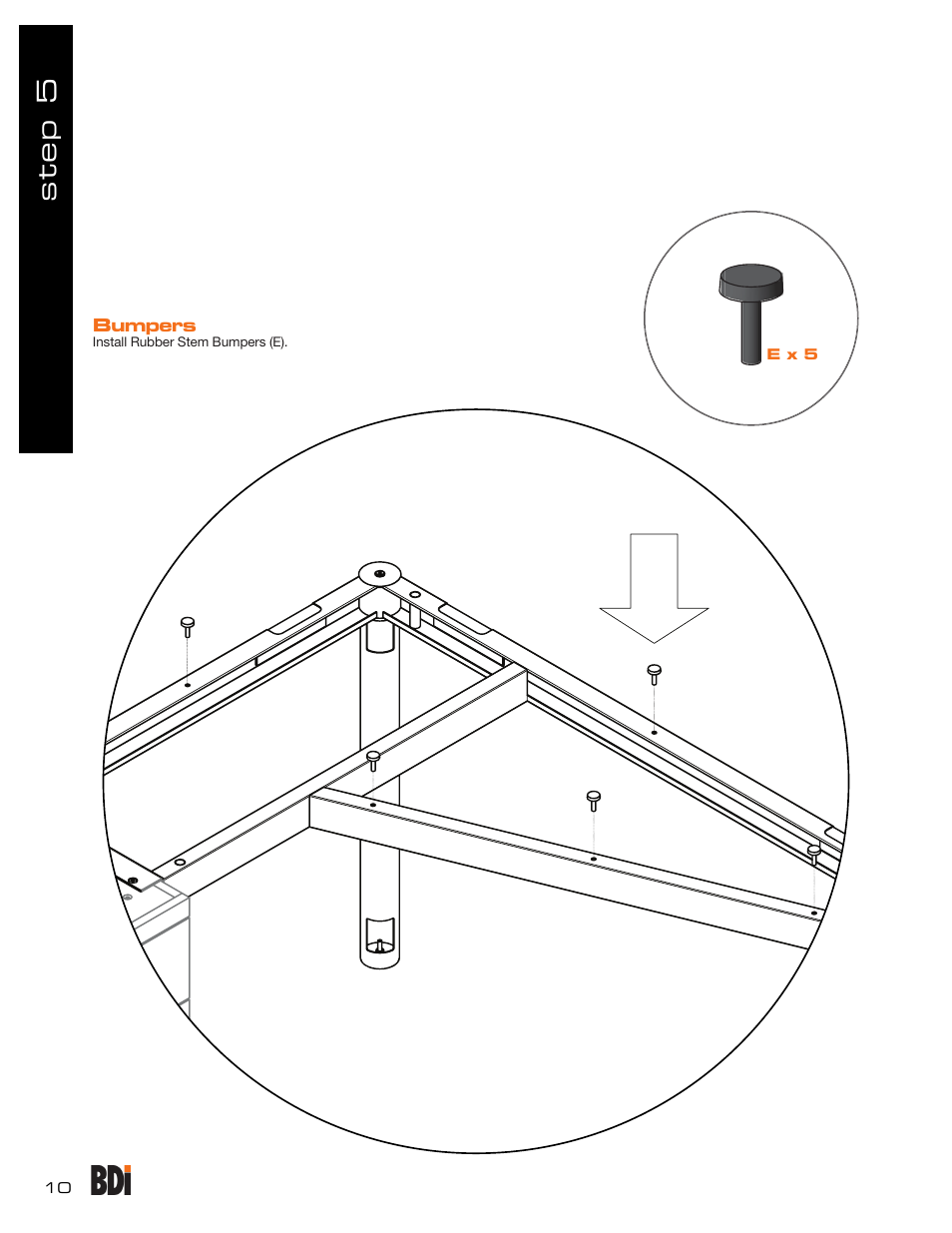 Step 4, Step 5 | BDI 6018 Sequel User Manual | Page 10 / 12