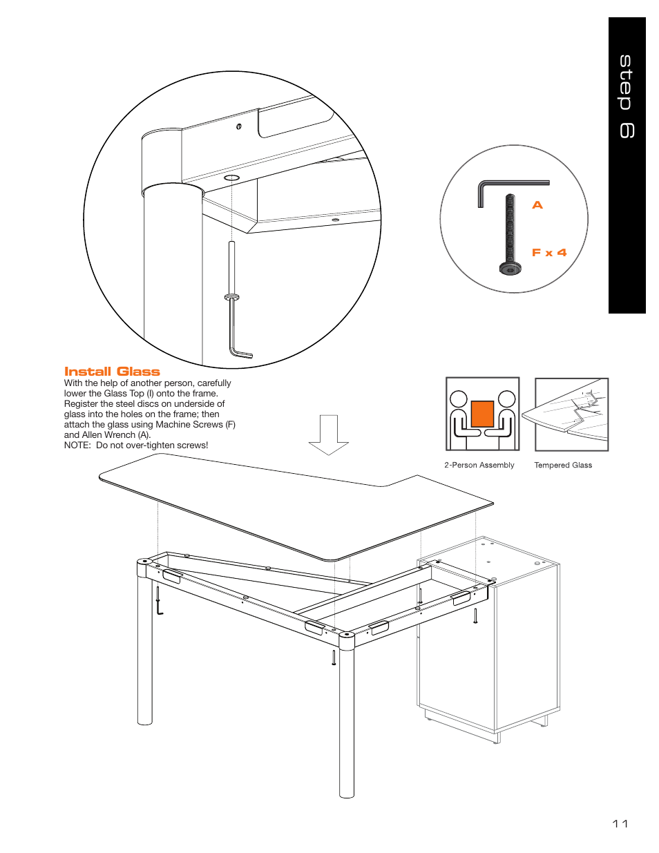 Step 6 | BDI 6018 Sequel User Manual | Page 11 / 12