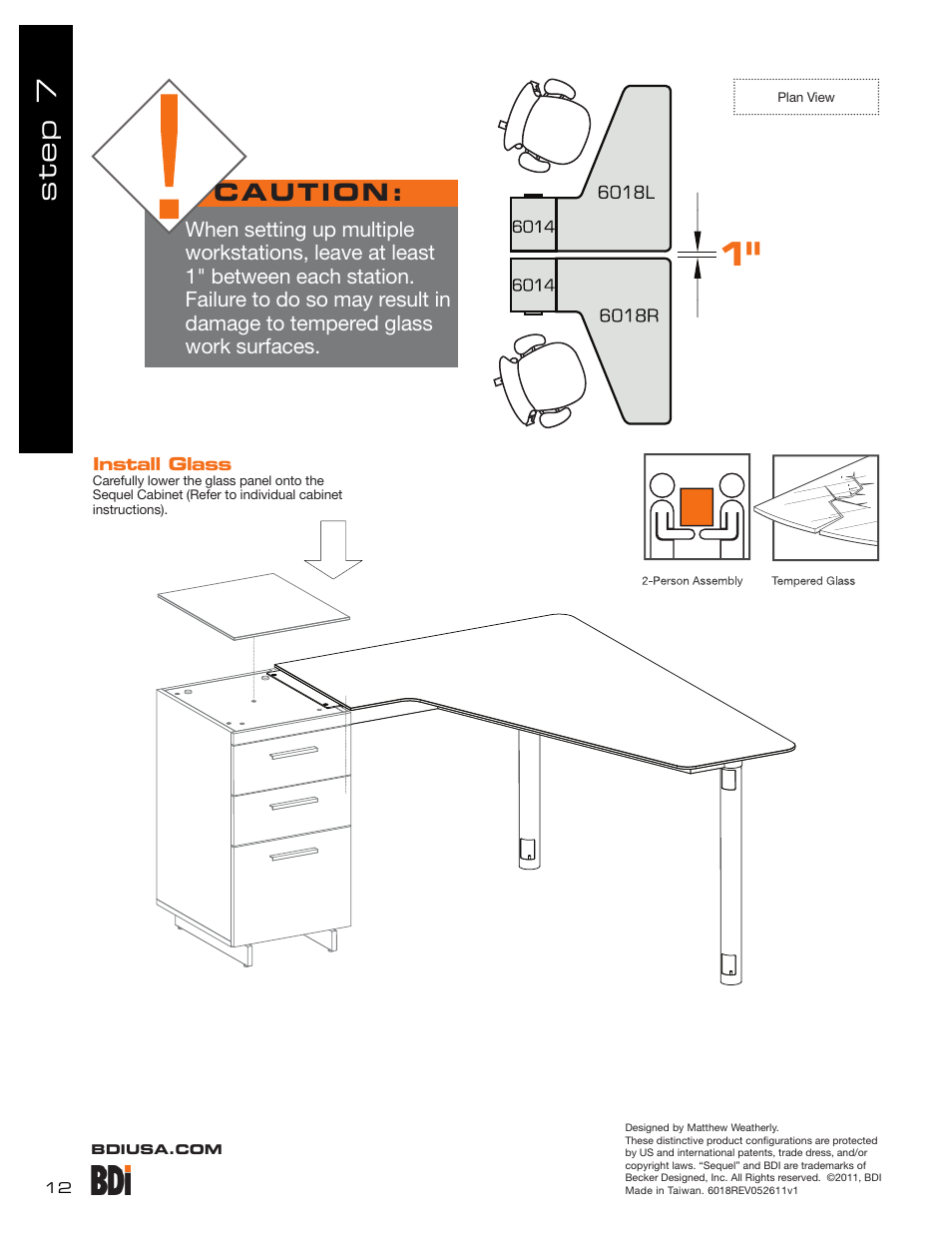 Step 7 | BDI 6018 Sequel User Manual | Page 12 / 12