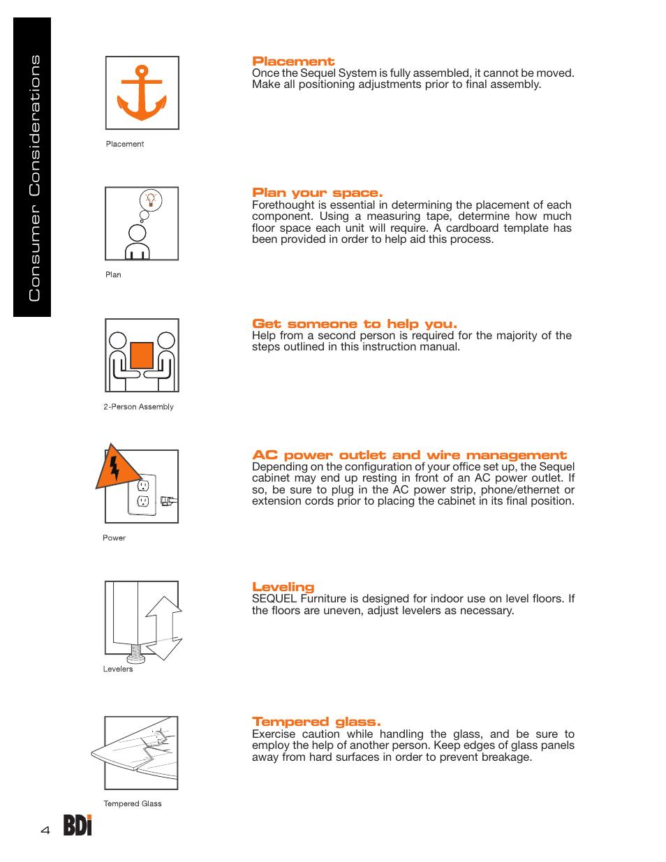 BDI 6018 Sequel User Manual | Page 4 / 12