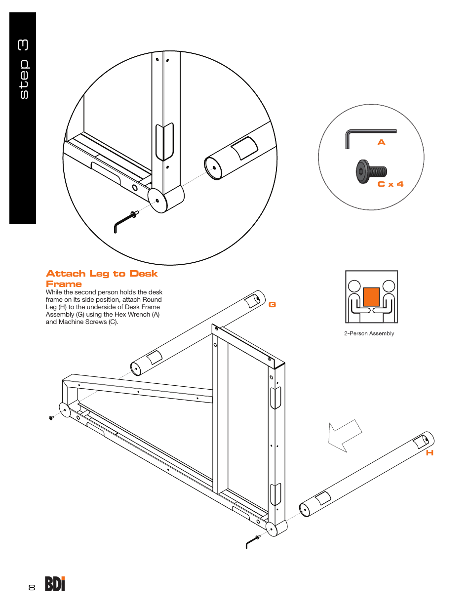 Step 3 | BDI 6018 Sequel User Manual | Page 8 / 12