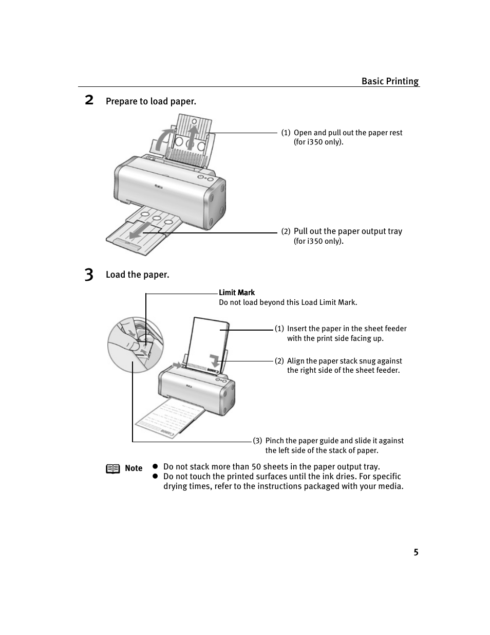 Canon i 250 User Manual | Page 7 / 64