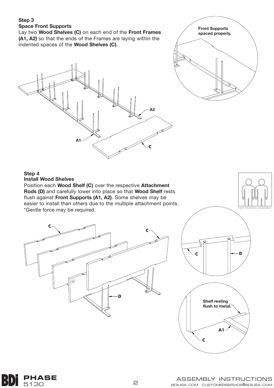 Phase | BDI 5130 PHASE User Manual | Page 2 / 4
