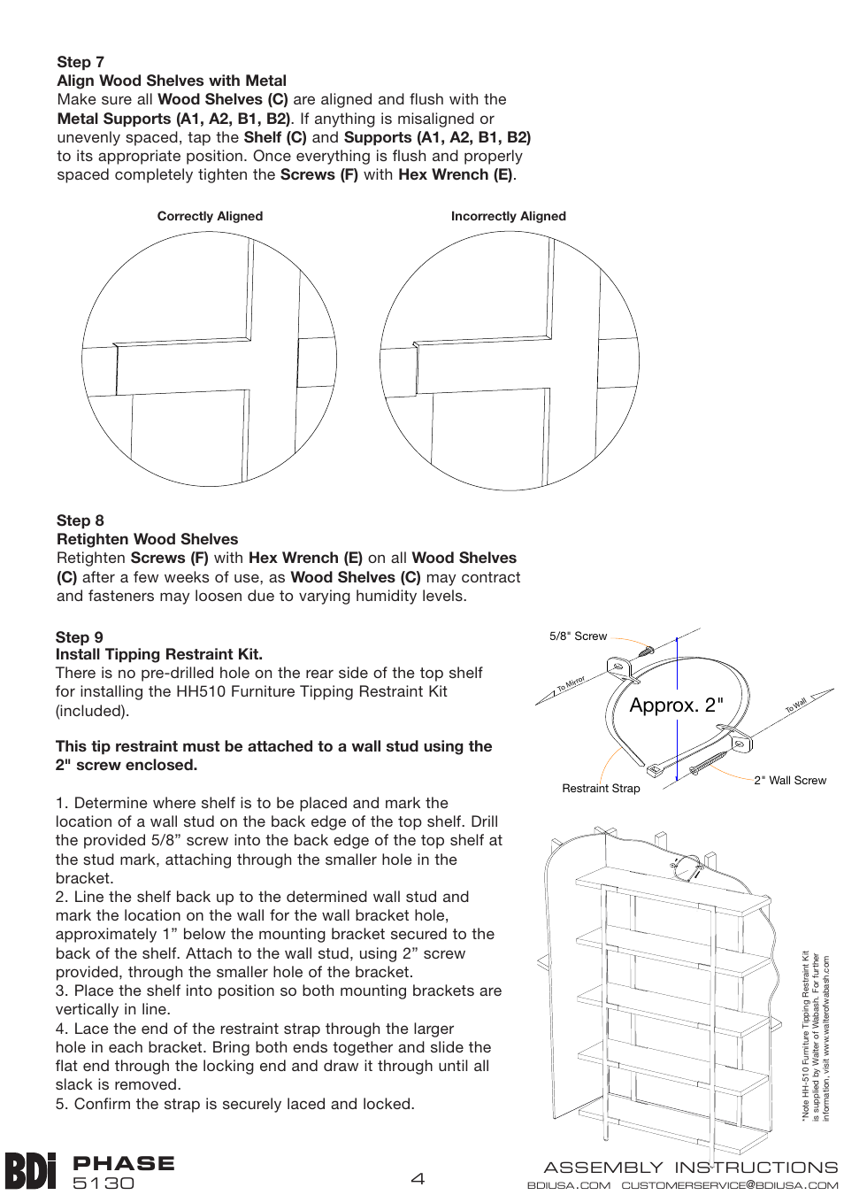Approx. 2, Phase | BDI 5130 PHASE User Manual | Page 4 / 4