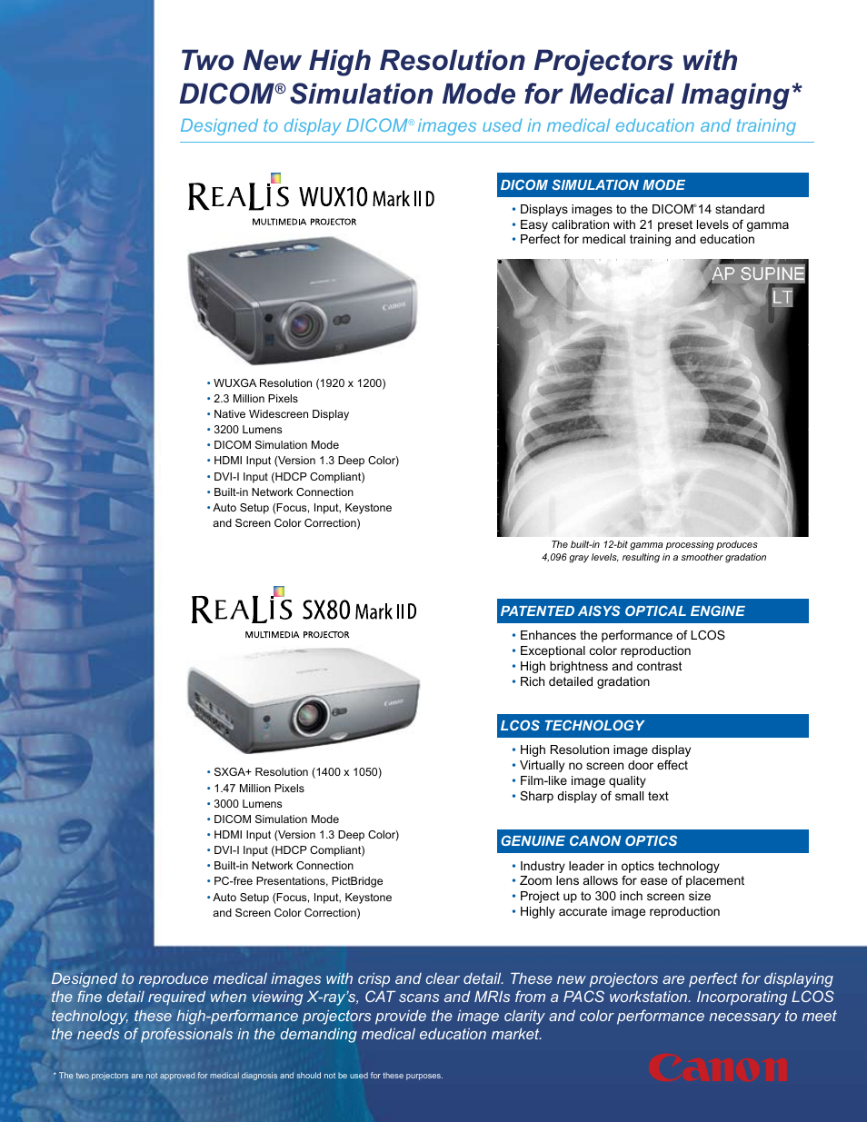 Canon REALiS SX80 User Manual | 2 pages