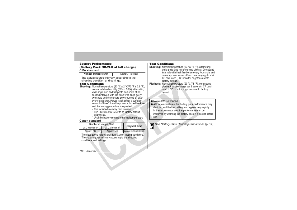 Canon CDI-E151-010 User Manual | Page 158 / 179