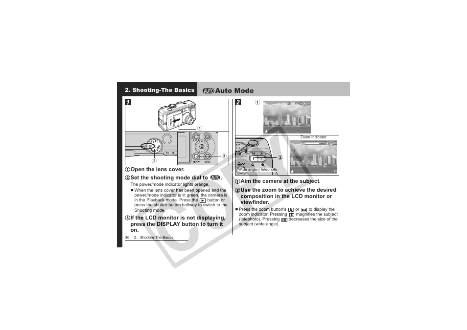 Auto mode | Canon CDI-E151-010 User Manual | Page 32 / 179