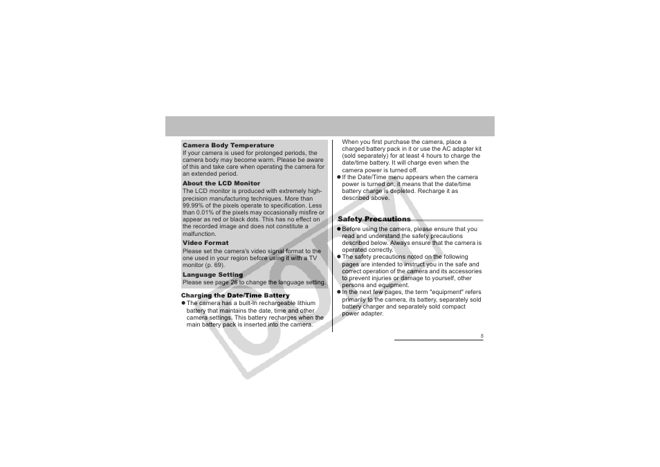 Canon CDI-E151-010 User Manual | Page 7 / 179
