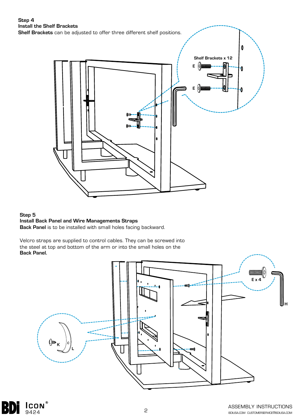 BDI 9424 Icon User Manual | Page 2 / 4