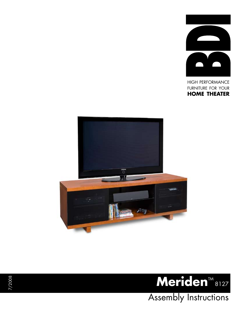 BDI 8127 Meriden User Manual | 4 pages