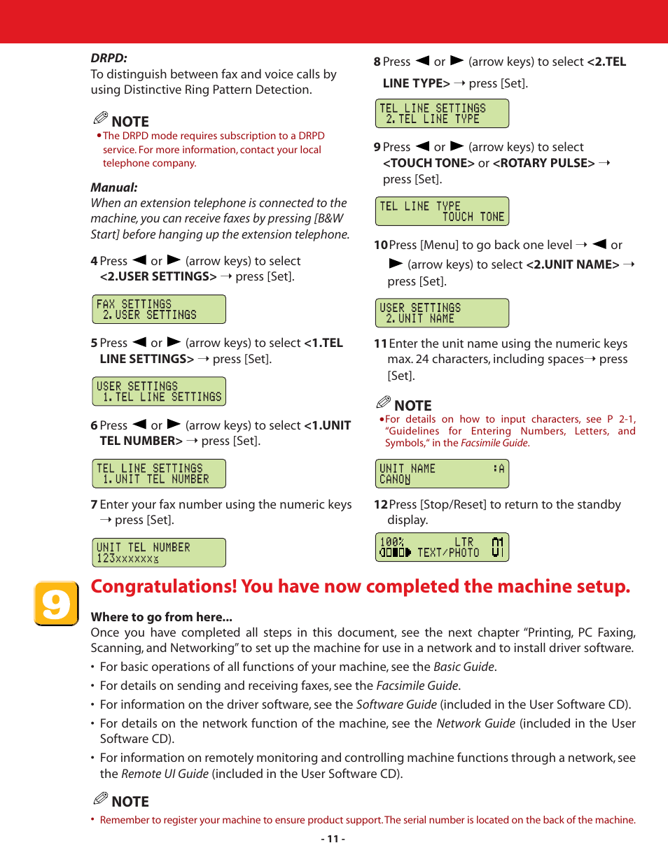 Canon ImageCLASS MF8180c User Manual | Page 11 / 24
