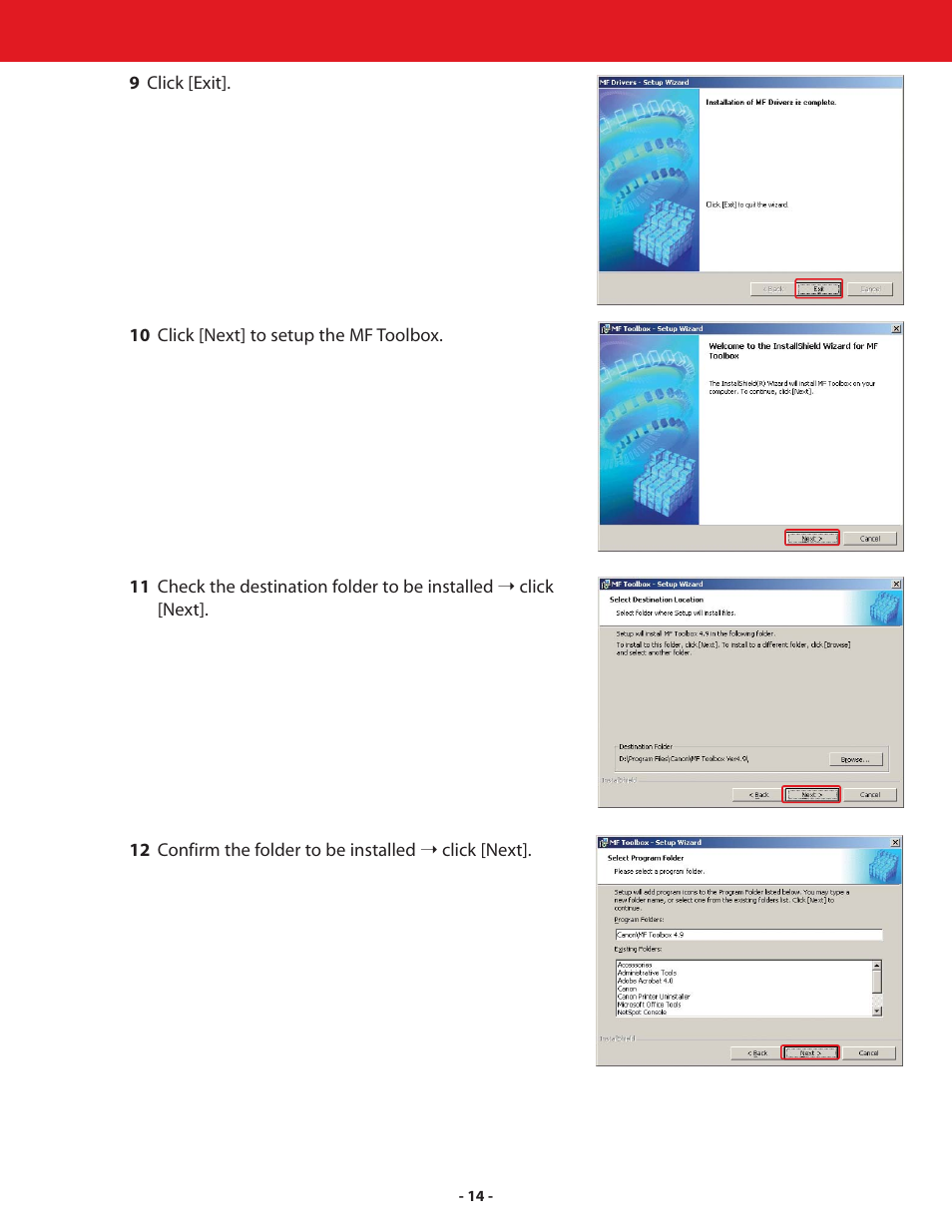 Canon ImageCLASS MF8180c User Manual | Page 14 / 24