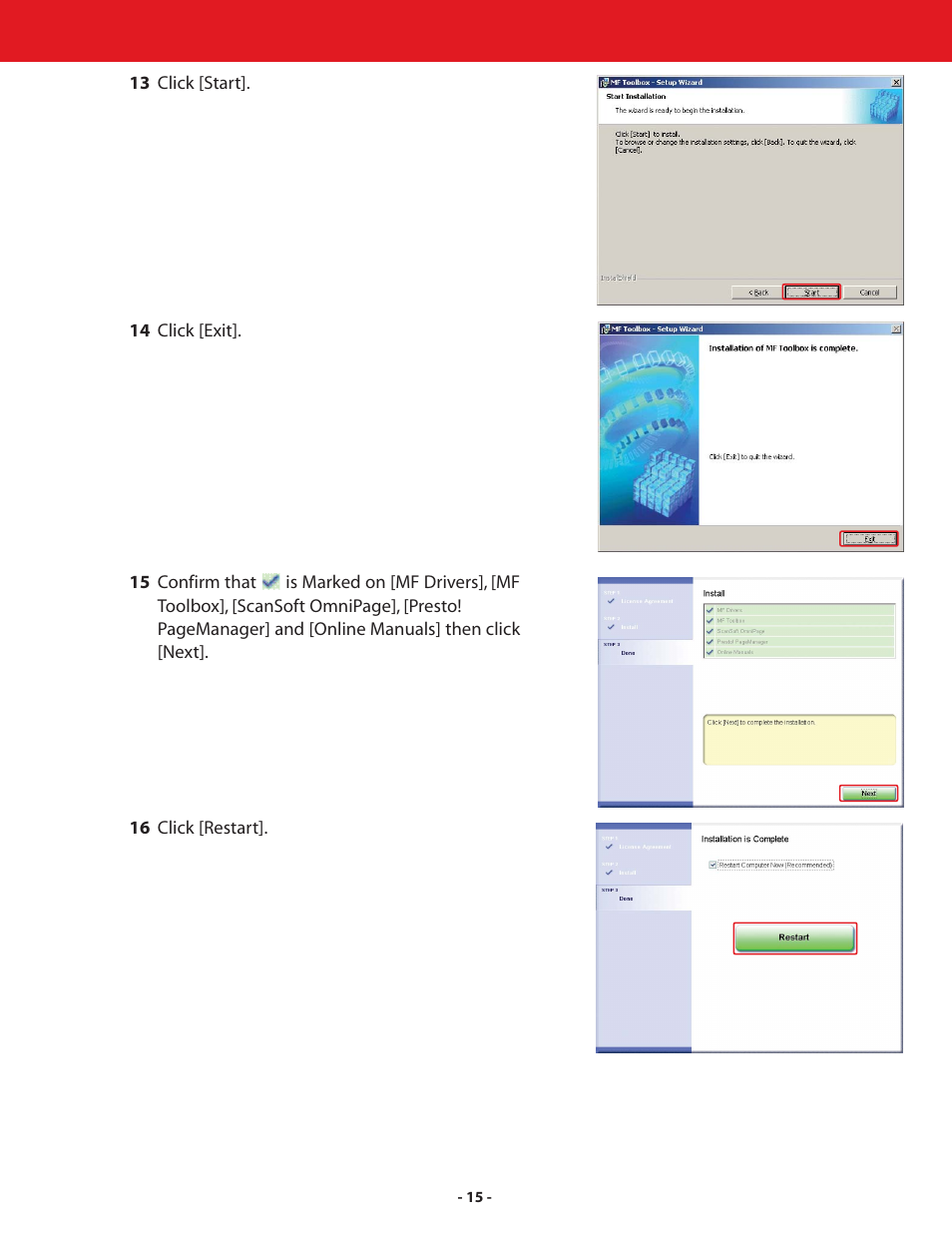 Canon ImageCLASS MF8180c User Manual | Page 15 / 24