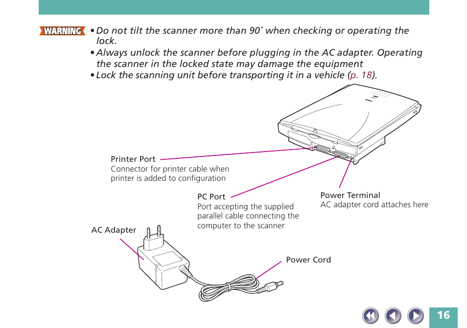 Canon FB620P User Manual | Page 16 / 79