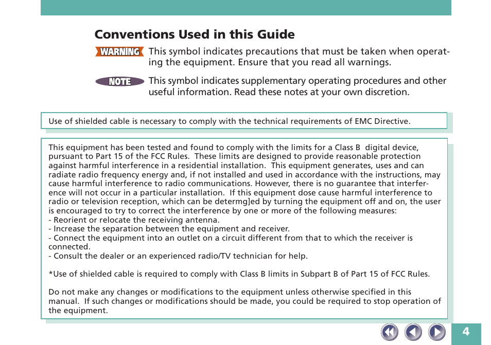 Conventions used in this guide | Canon FB620P User Manual | Page 4 / 79