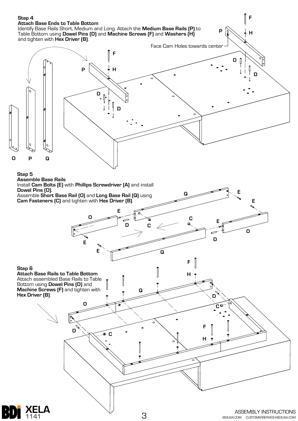 Xela | BDI 1140 XELA User Manual | Page 7 / 16