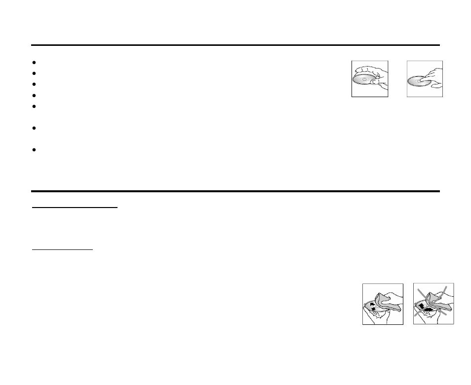 Handling discs, Cleaning | Hyundai H-CDM8043 User Manual | Page 29 / 63