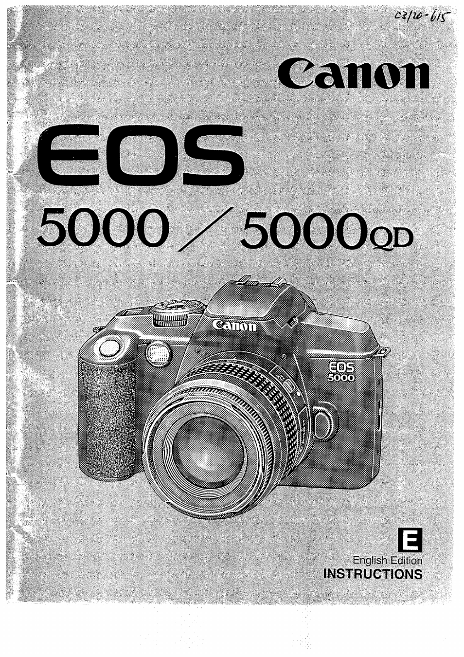 Canon EOS 5000 User Manual | 64 pages