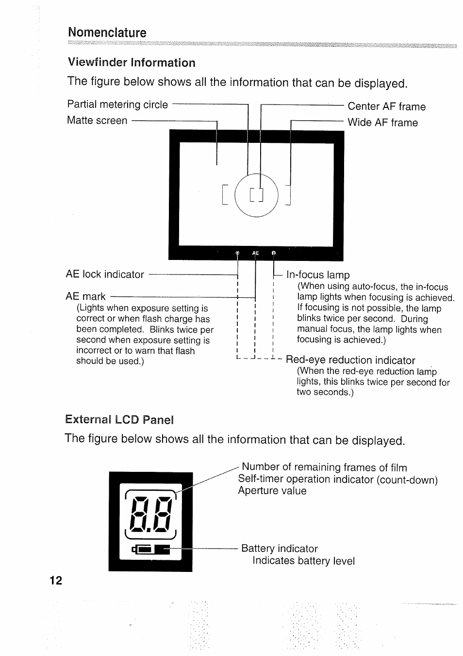 Canon EOS 5000 User Manual | Page 12 / 64