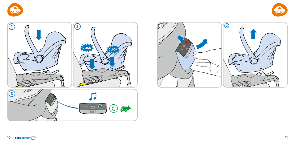 Bebe Confort CabrioFix User Manual | Page 6 / 21