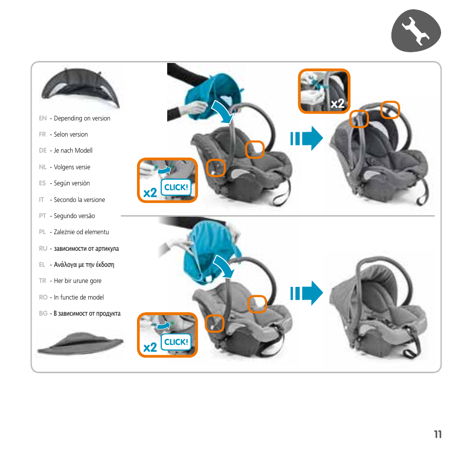 Bebe Confort Streety.Fix User Manual | Page 9 / 94