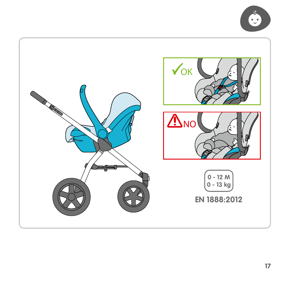 Ok no | Bebe Confort Streety XT User Manual | Page 15 / 106