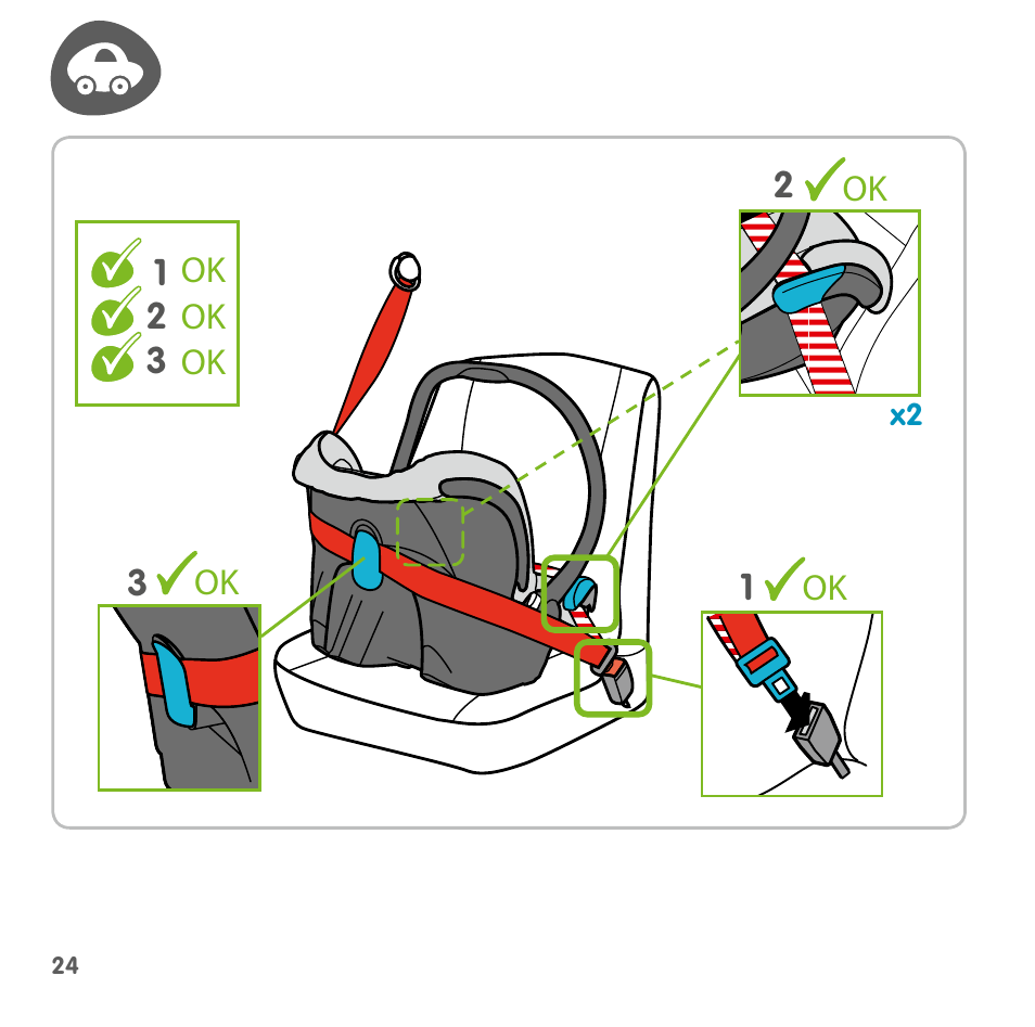 Bebe Confort Streety XT User Manual | Page 22 / 106