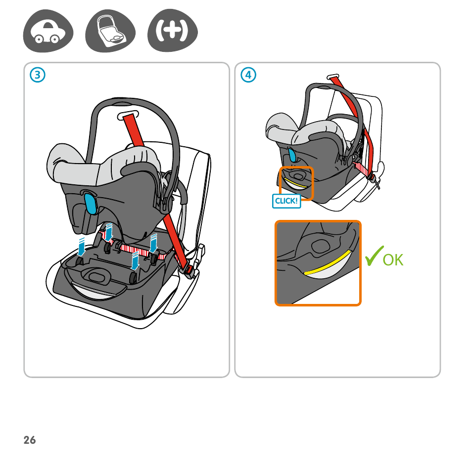 Bebe Confort Streety XT User Manual | Page 24 / 106