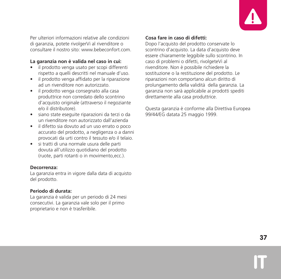 Bebe Confort FamilyFix User Manual | Page 35 / 42