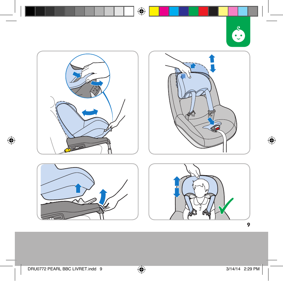 Bebe Confort Pearl User Manual | Page 10 / 34