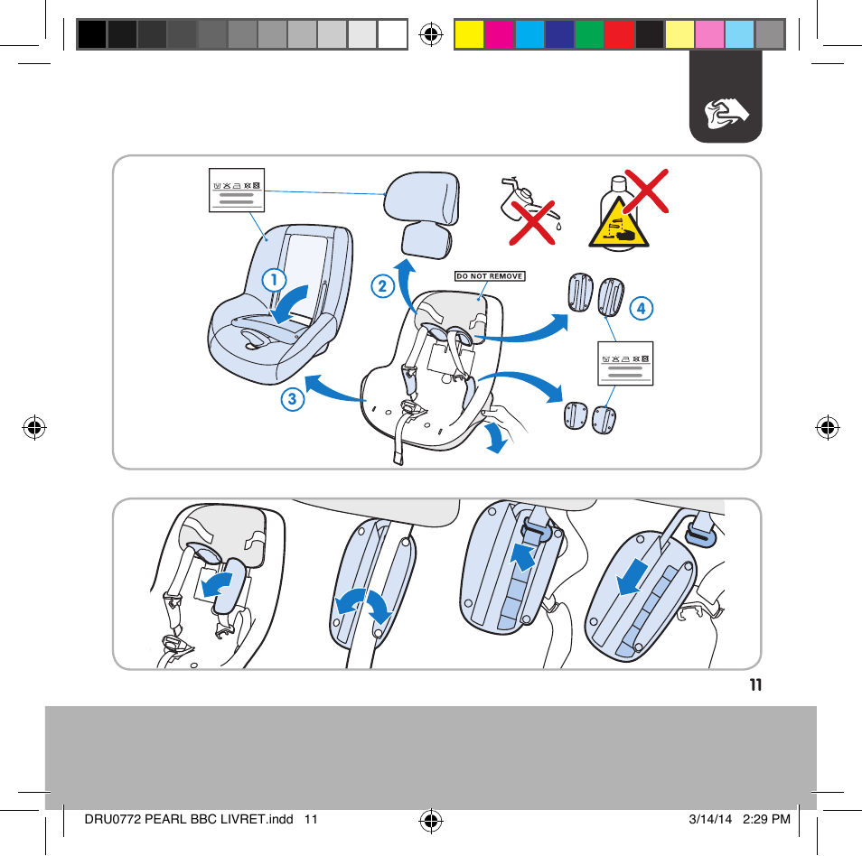 Bebe Confort Pearl User Manual | Page 12 / 34