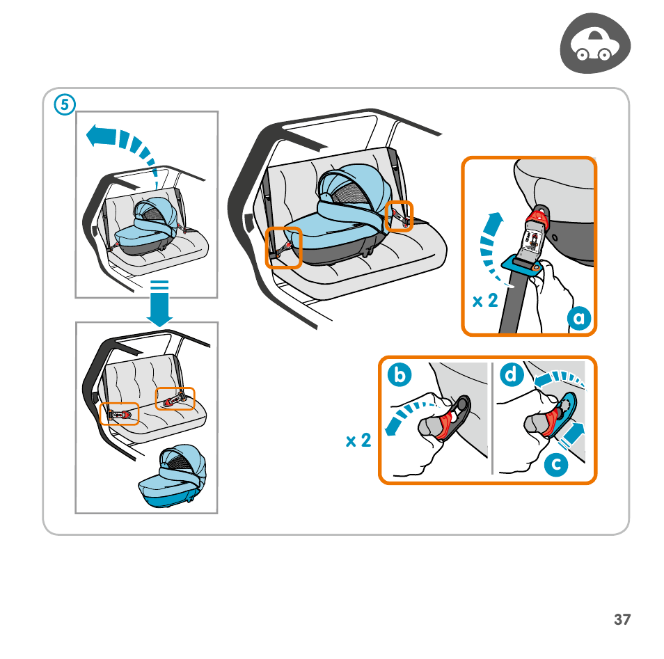 Ad b c | Bebe Confort Windoo Plus User Manual | Page 35 / 102