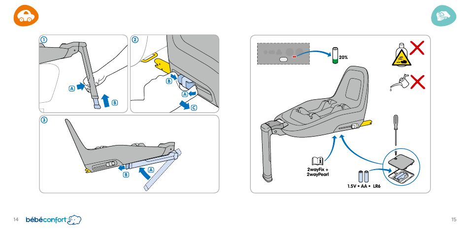 Bebe Confort 2wayFix User Manual | Page 8 / 27