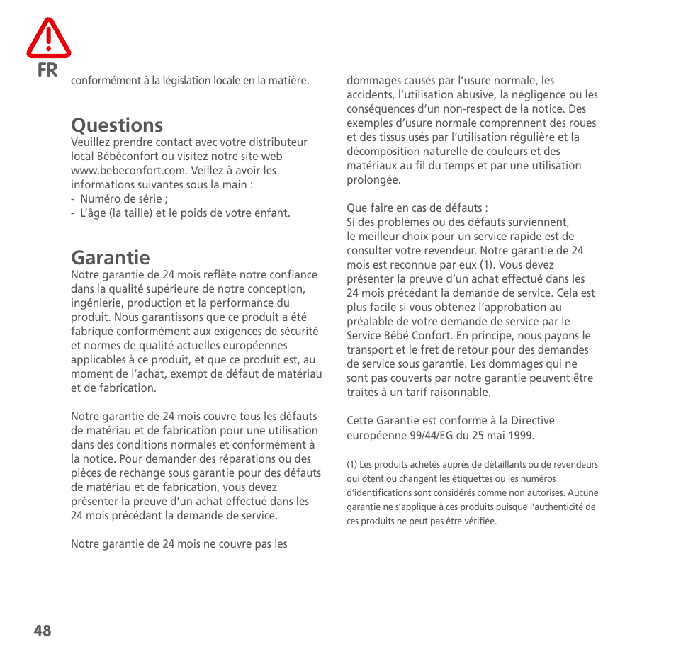 Bebe Confort MiloFix User Manual | Page 46 / 94