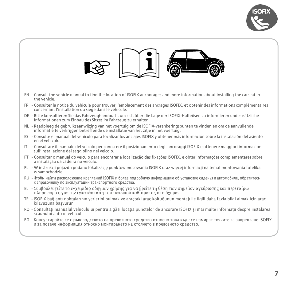 Bebe Confort MiloFix User Manual | Page 5 / 94