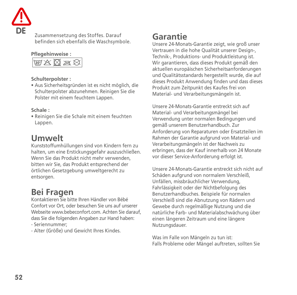 Bebe Confort MiloFix User Manual | Page 50 / 94