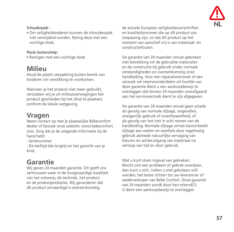 Bebe Confort MiloFix User Manual | Page 55 / 94