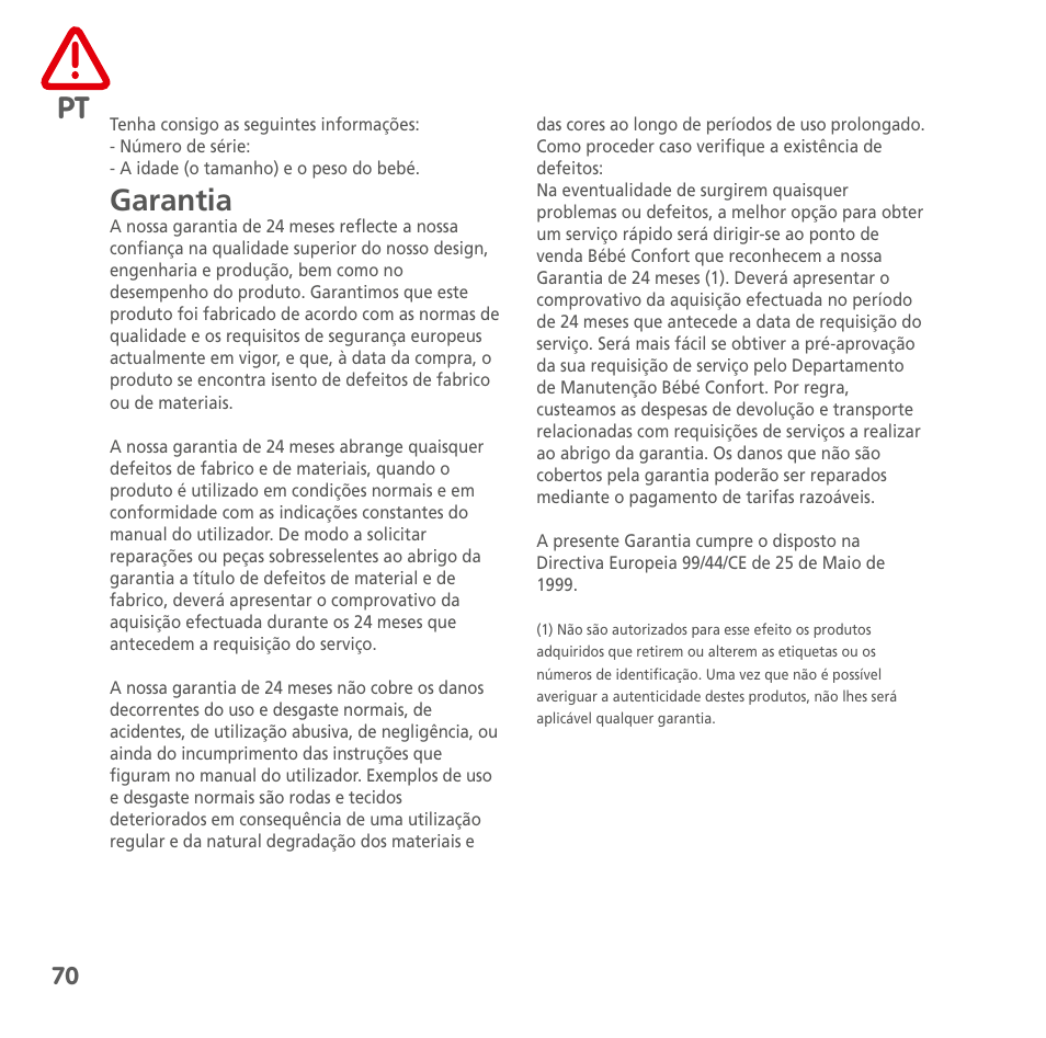 Bebe Confort MiloFix User Manual | Page 68 / 94