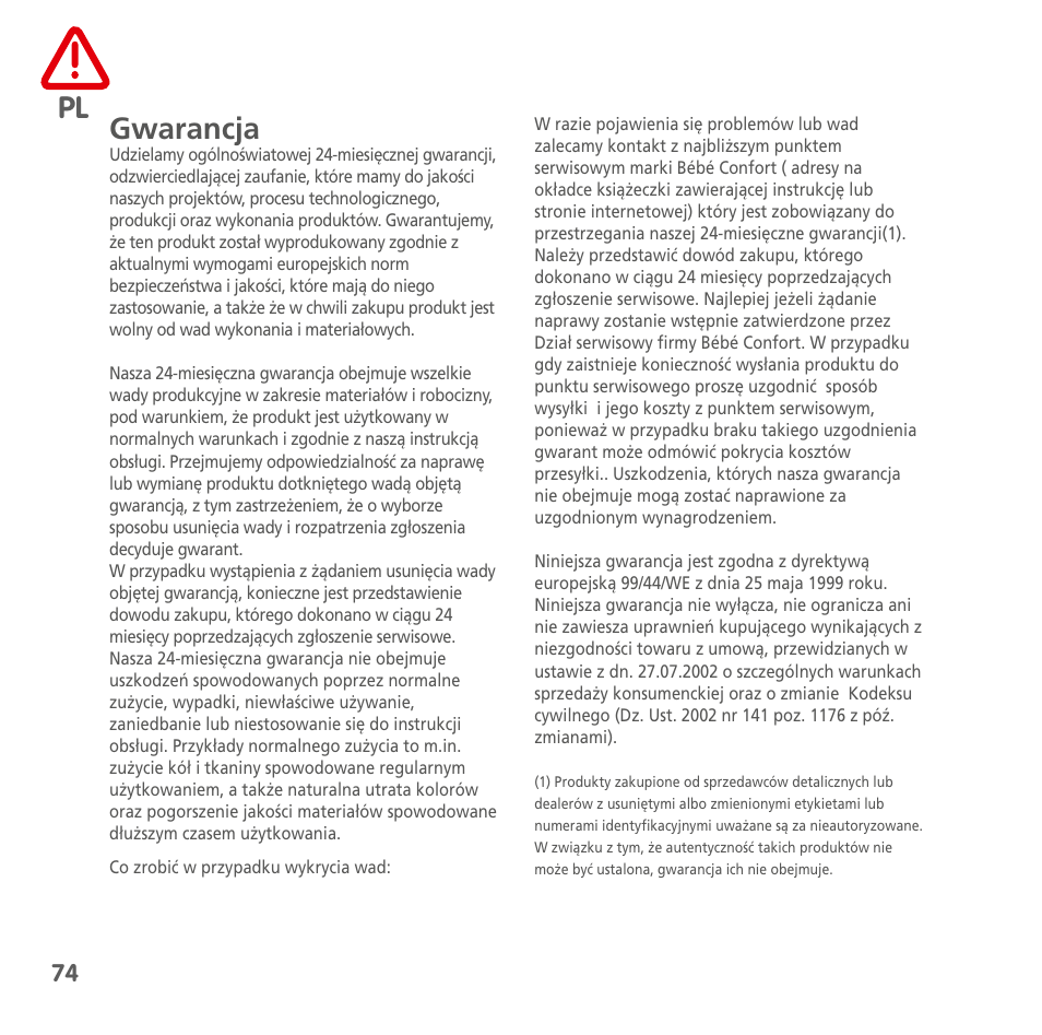 Bebe Confort MiloFix User Manual | Page 72 / 94