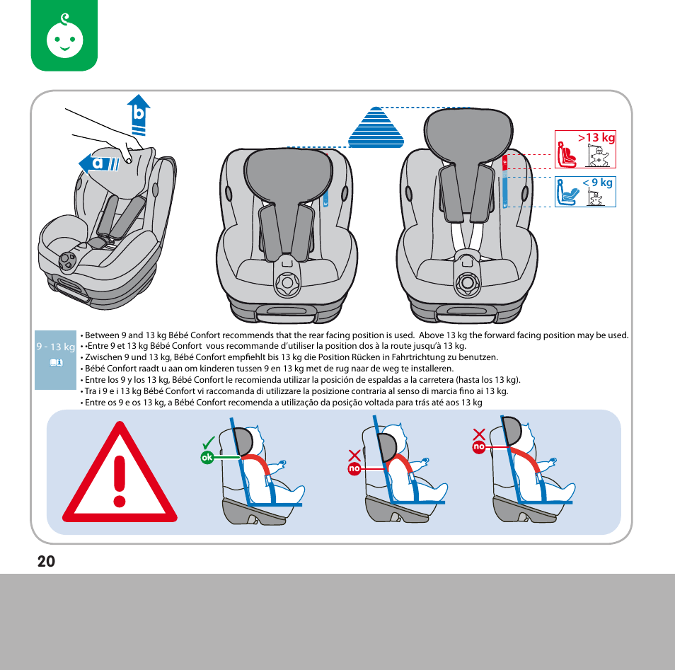 Bebe Confort Opal User Manual | Page 20 / 54