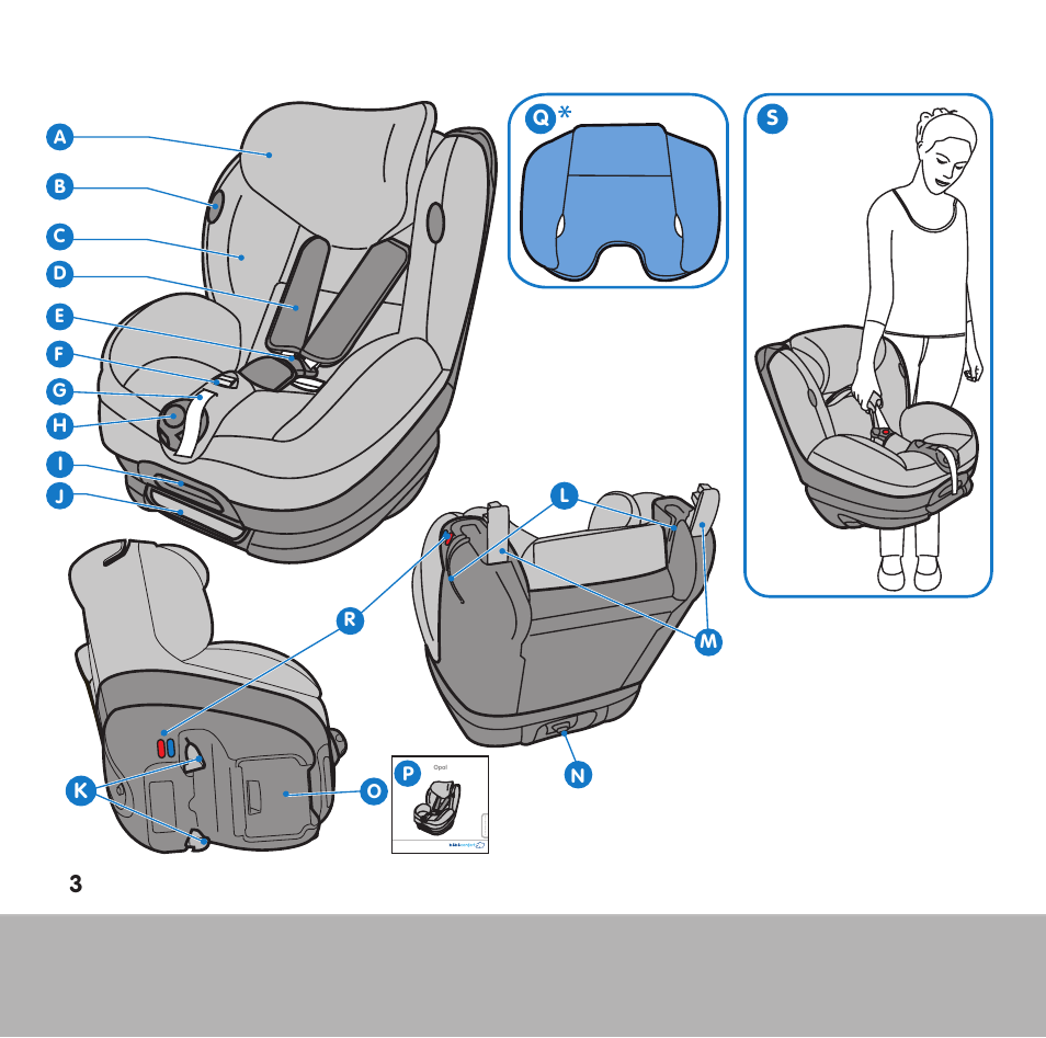 Bebe Confort Opal User Manual | Page 3 / 54