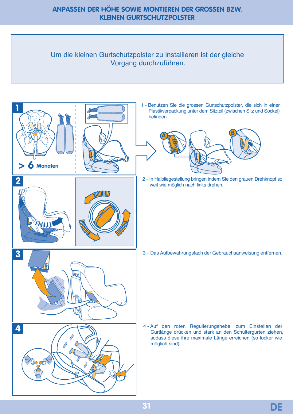 Bebe Confort Iseos Neo+ User Manual | Page 31 / 80