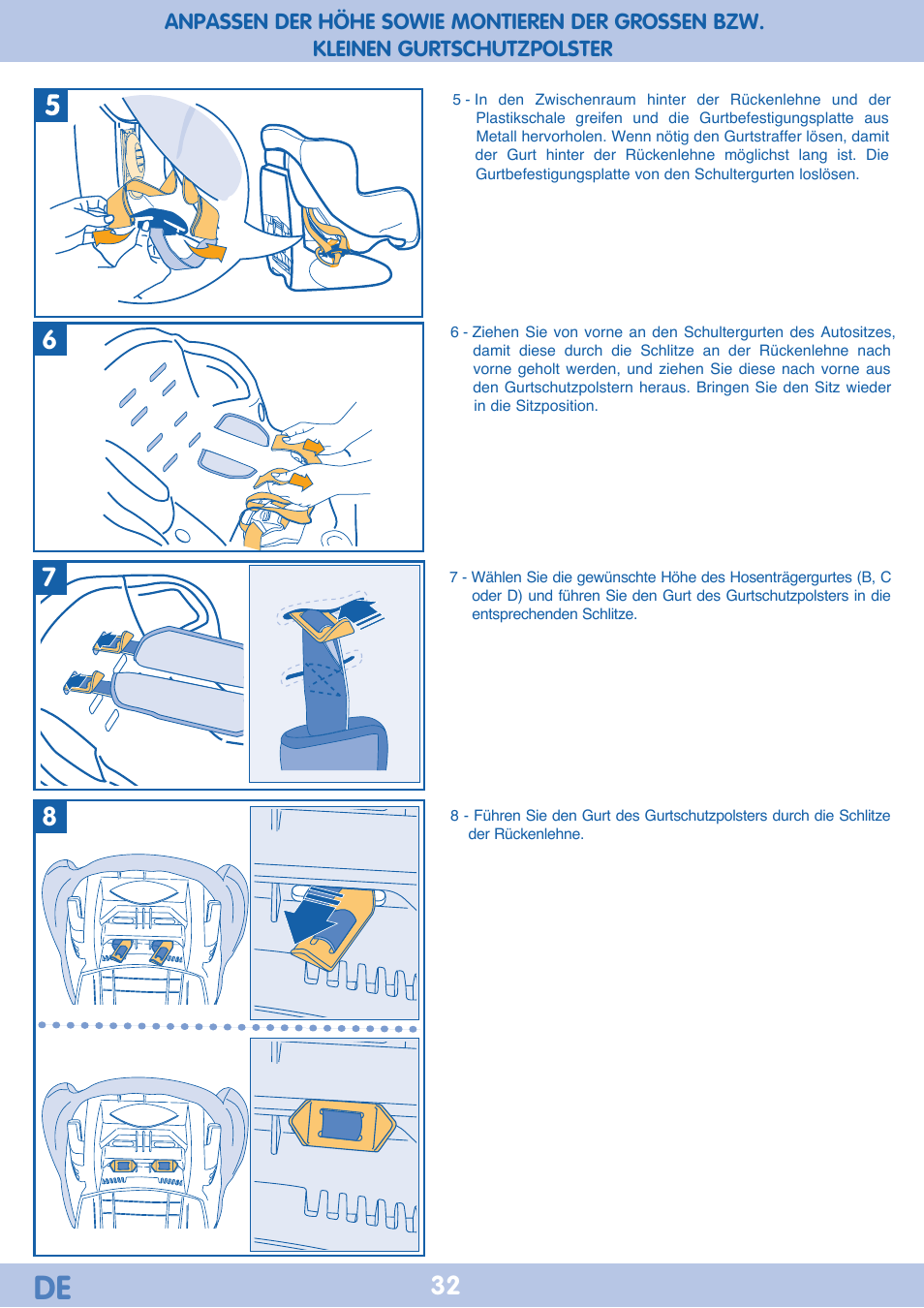 Bebe Confort Iseos Neo+ User Manual | Page 32 / 80