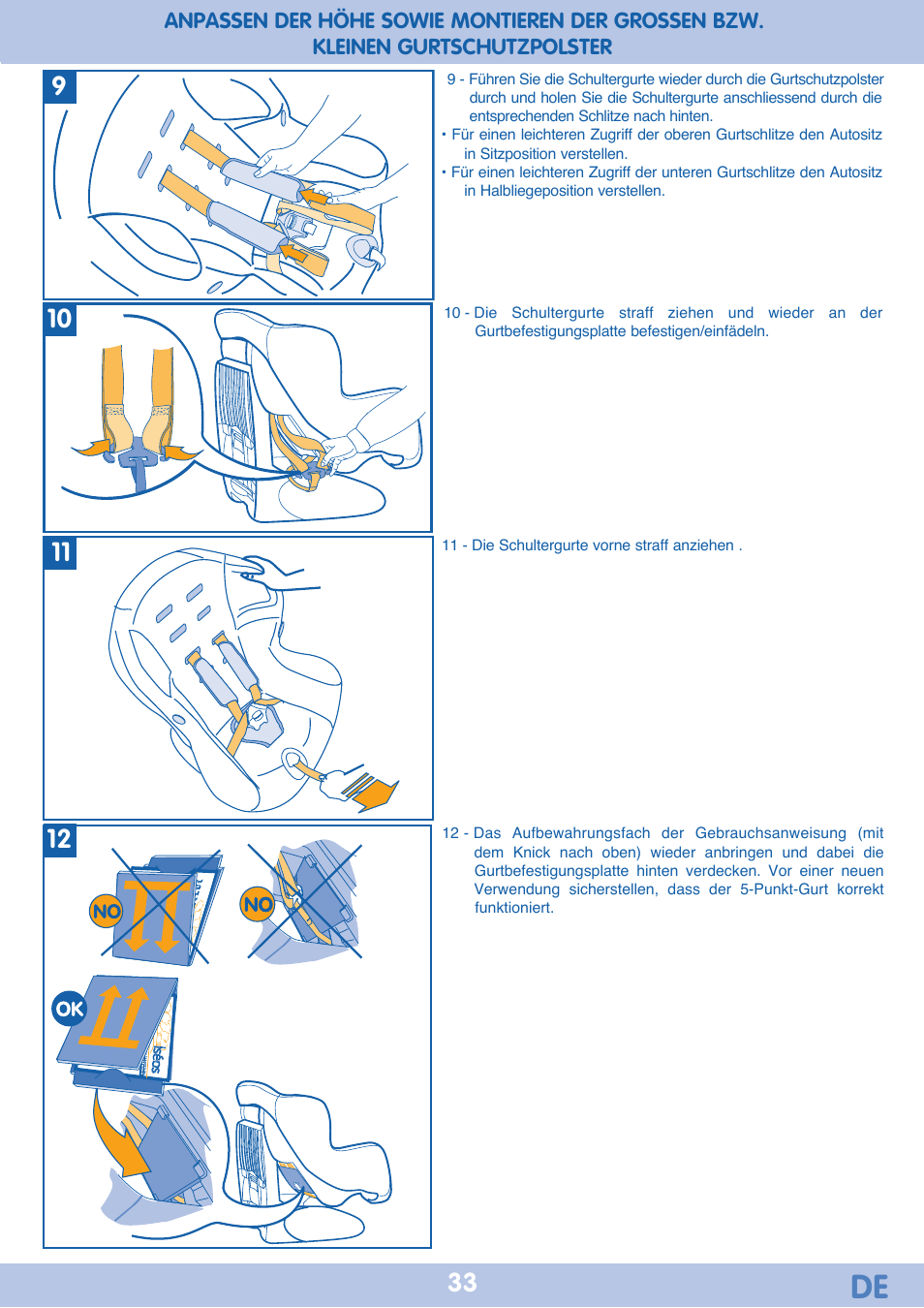 Bebe Confort Iseos Neo+ User Manual | Page 33 / 80