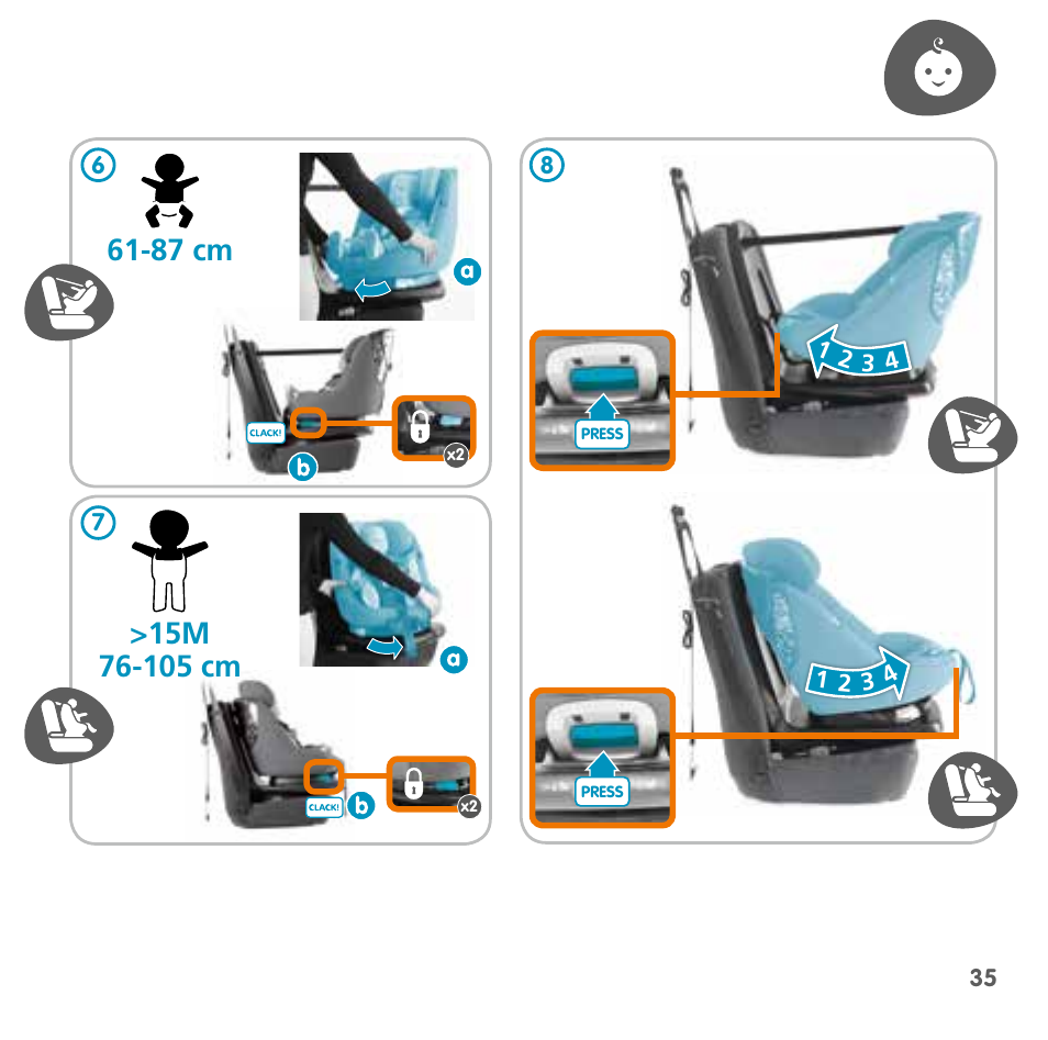 Bebe Confort AxissFix User Manual | Page 33 / 118